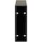 Ekena Millwork Embrey Steel Bracket, Powder Coated Black 2"W x 16"D x 6 1/2"H BKTM02X16X06EBPBL - alternate 9